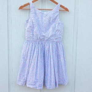 Ralph Lauren floral dress with button down in the back